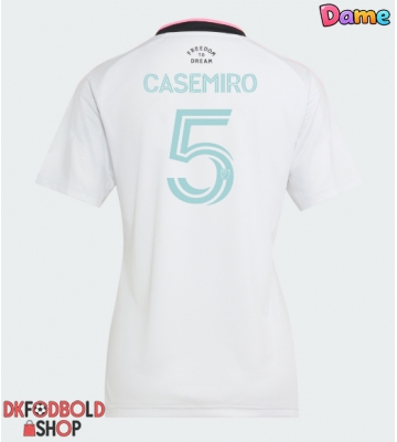 Inter Miami Casemiro #5 Tredje trøje Dame 2026-27 Kort ærmer Inter Miami Casemiro #5 Tredje trøje Dame 2026-27 Kort ærmer